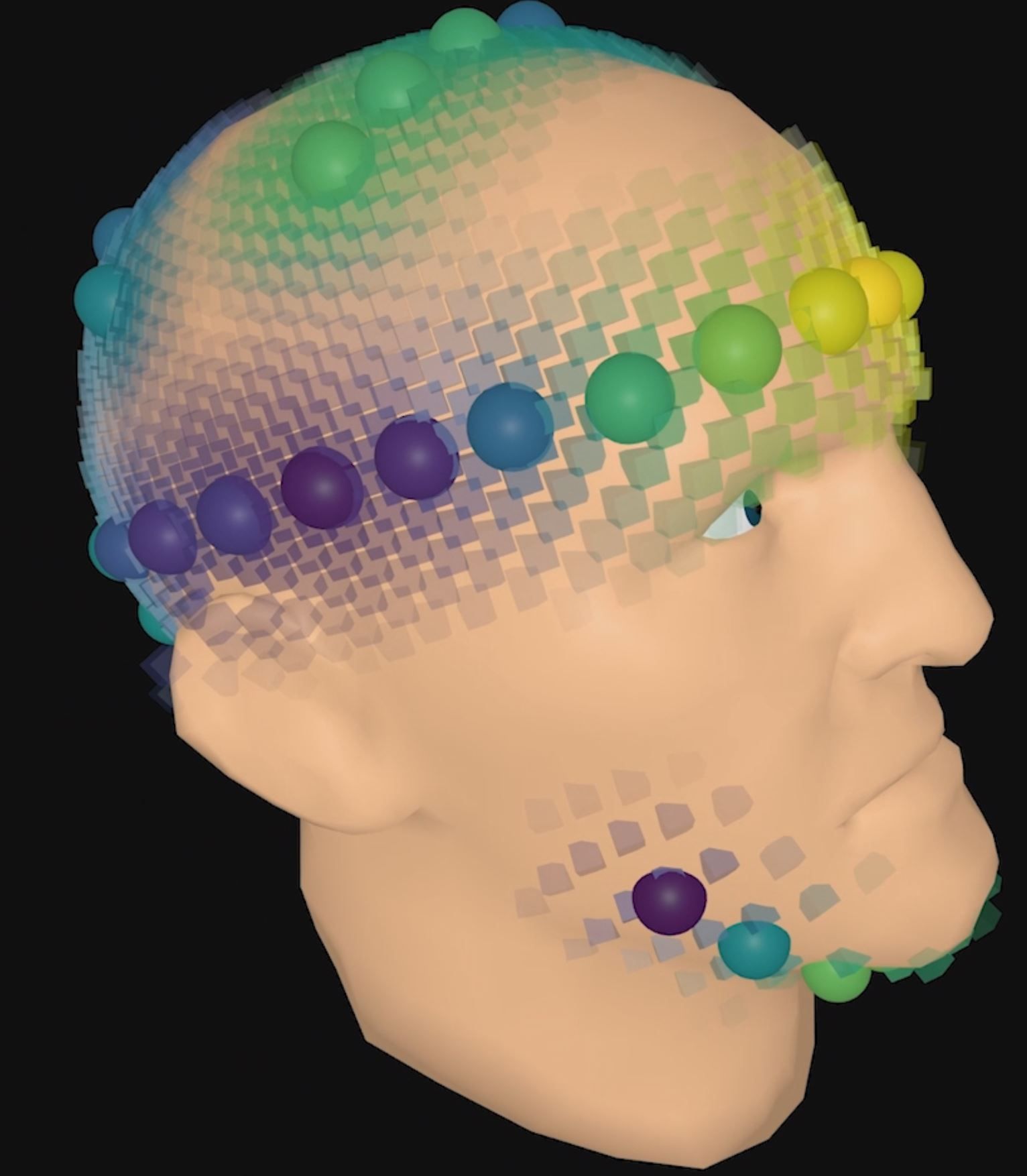 Vibrotactile Funneling Illusion and Localization Performance on the Head