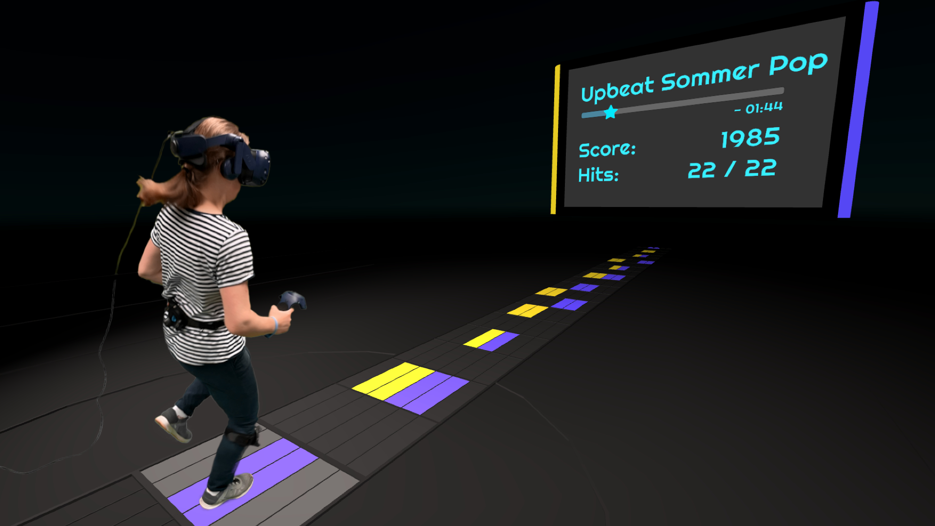 Never Skip Leg Day Again: Training the Lower Body with Vertical Jumps in a Virtual Reality Exergame