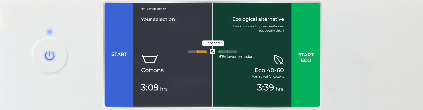 Sustainability by Design. How to Encourage Users to Choose Energy-Saving Programs and Settings when Washing Laundry