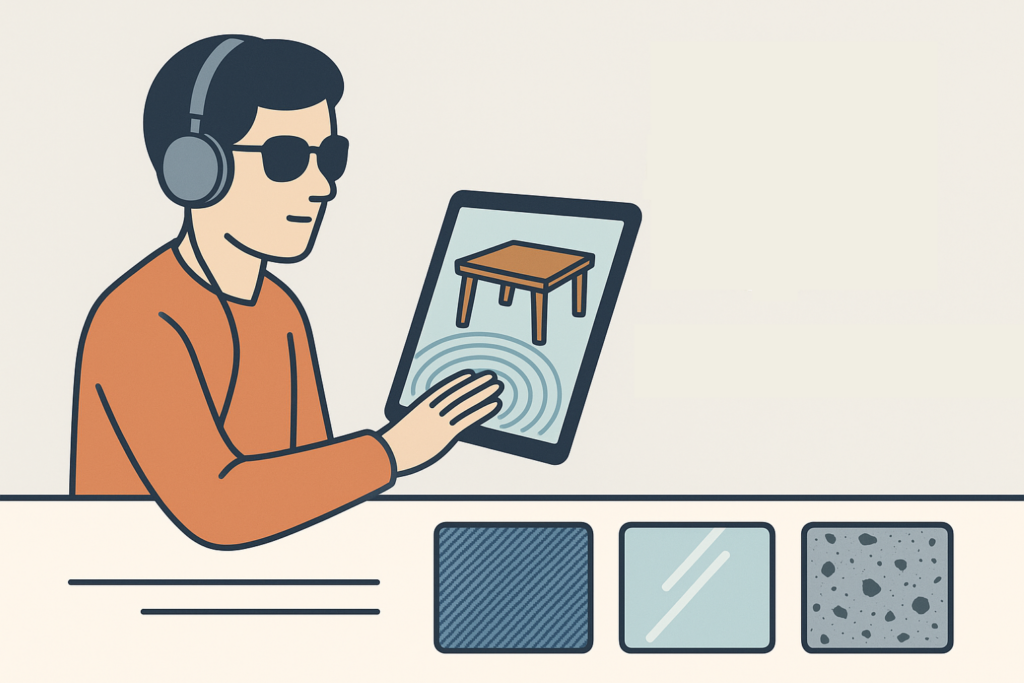 Augmenting Imagery with Multimodal Vibrotactile Representations: Touch, Feel, and Hear